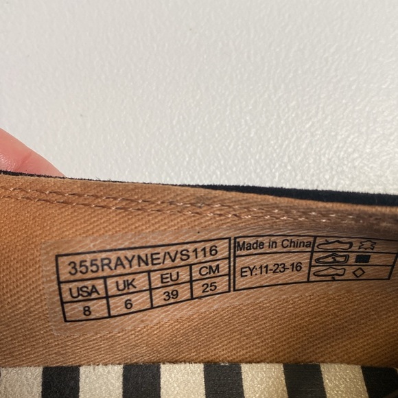 Vionic Rayne Black Suede Espadrille Lace Up Flats - Picture 10 of 10